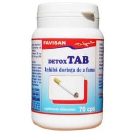 Detoxtab favisan, 70 capsule