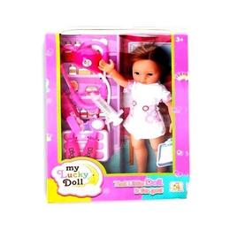 Papusa My lucky doll 35 cm cu accesorii doctor - Dino Toys