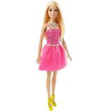Papusa Mattel Barbie cu rochie roz