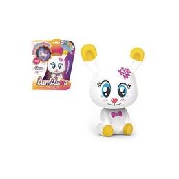Lampa de veghe Toys Lumiluves iepuras alb cu sunet si lumini