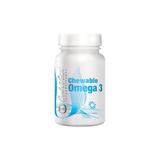 Chewable Omega 3 Lemon Flavour (100 capsule gelatinoase masticabile) capsule omega 3 aromate 