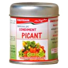 Delicios Pic Condiment Picant Favisan, 50g