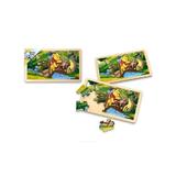 Puzzle Walt Disney Winnie the Pooh set din lemn 15 piese