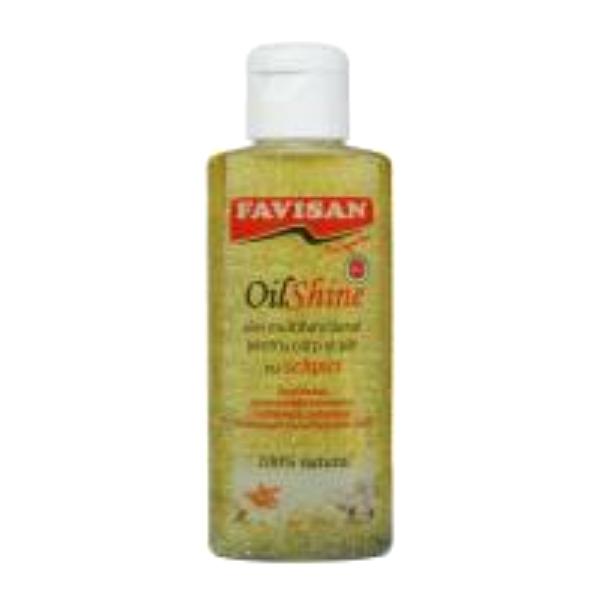 Ulei Multifunctional pentru Corp si Par cu Sclipici Oilshine Favisan, 100ml