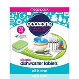 Tablete pentru mașina de spălat vase Ecozone 72 buc
