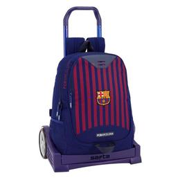 Ghiozdan 665 cu troler evolution fc barcelona 1st kit 18-19,33x15x43 cm - safta