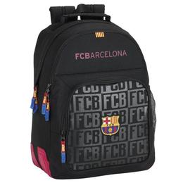 Ghiozdan dublu F.C. BARCELONA BLACK 32 cm - Safta