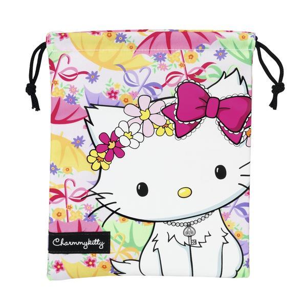 Saculet colectia charmmy kitty cu umbrelute