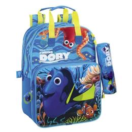 Ghiozdan cu manere si penar finding dory 28x40x13