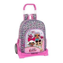 Rucsac cu troler pentru scoala LOL, 42x33x14 cm 