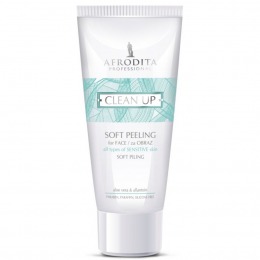 Cosmetica afrodita - peeling facial soft pentru toate tipurile de ten, inclusiv tenul sensibil 100 ml 
