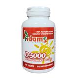 Vitamina D-5000 Adams Supplements, 120 tablete