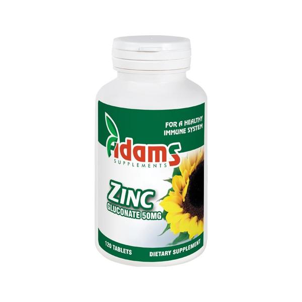Zinc 50mg Adams Supplements, 120 tablete