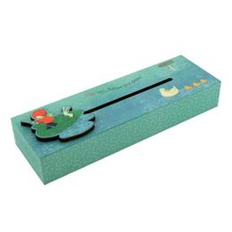 Penar din lemn poppi loves - discipline, 21.5 x 3.5 x 7 cm