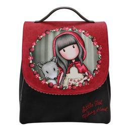 Rucsac cu broderie gorjuss - little red riding hood, 31 x 27 x 12cm