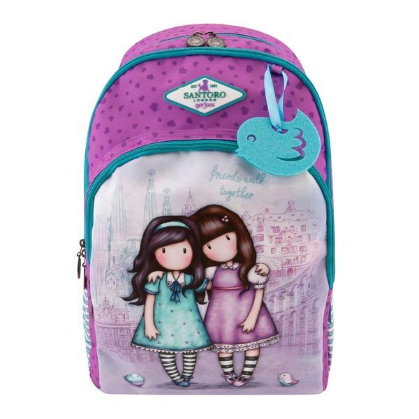 Rucsac gorjuss cityscape, friends walk together, 44 x 29 x 14 cm
