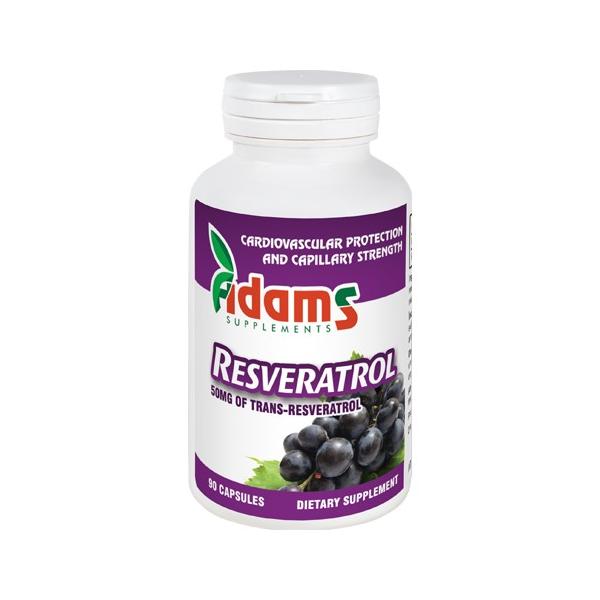 Resveratrol 50mg Adams Supplements, 90 capsule