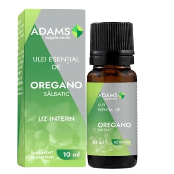 Ulei esential de Oregano salbatic pentru uz intern Adams Supplements, 10ml