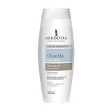 Lapte Demachiant cu Acid Hialuronic pentru Toate Tipurile de Ten -  Cosmetica Afrodita Clean Up Hyaluron Gentle Cleansing Milk, 200 ml