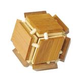 Joc logic iq din lemn de bambus magic box - Fridolin 
