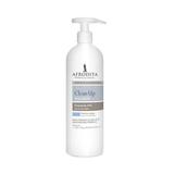 Lapte Demachiant cu Acid Hialuronic pentru Toate Tipurile de Ten -  Cosmetica Afrodita Clean Up Hyaluron Gentle Cleansing Milk, 500 ml