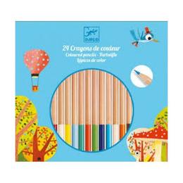 Creioane colorate natur - djeco