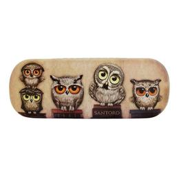 Penar ochelari etui book owls