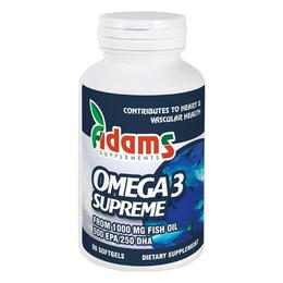 Omega 3 supreme 500epa/250dha adams supplements, 90 capsule