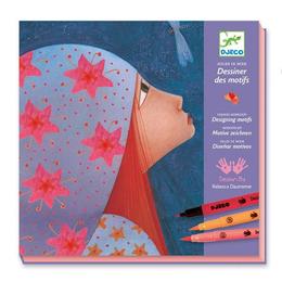 Joc creativ motive colorate - djeco