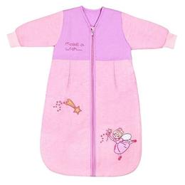 Sac de dormit cu maneca lunga Pink Fairy 18-36 luni 2.5 Tog