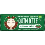 Baton Organic cu Ciocolata si Menta Quin Bite 30g