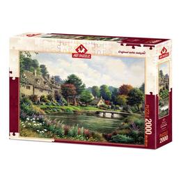 Puzzle mountain village, 2000 piese