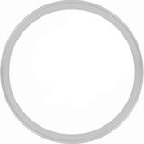 Rama puzzle 570 piese rotunda model alb
