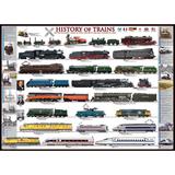 Puzzle 1000 piese History of Trains