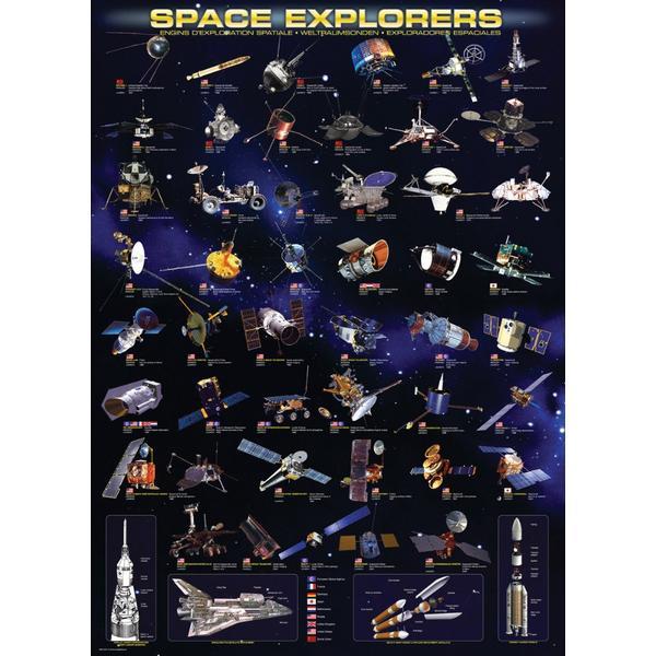 Puzzle 1000 piese space explorers