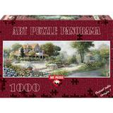 Puzzle 1000 piese - Panoramic English Cottage-PETER MOTZ
