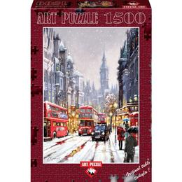 Puzzle whitehall in snow, 1500 piese