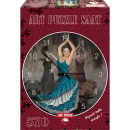 Puzzle ceas flamenco, 570 piese