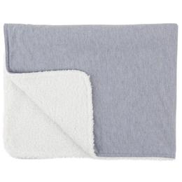 Paturica reversibila din tricot/fleece 90x70 cm Comfi Love Grey 844524