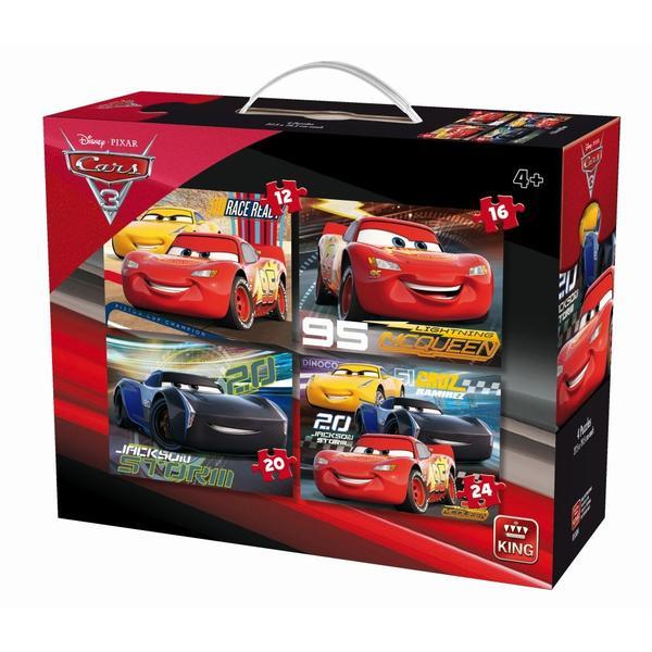 Puzzle 4 in 1, cars 3