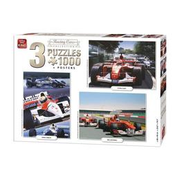 Puzzle 3x1000 piese, colectia raliuri