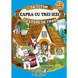 Capra cu trei iezi - sa citim cu litere de tipar