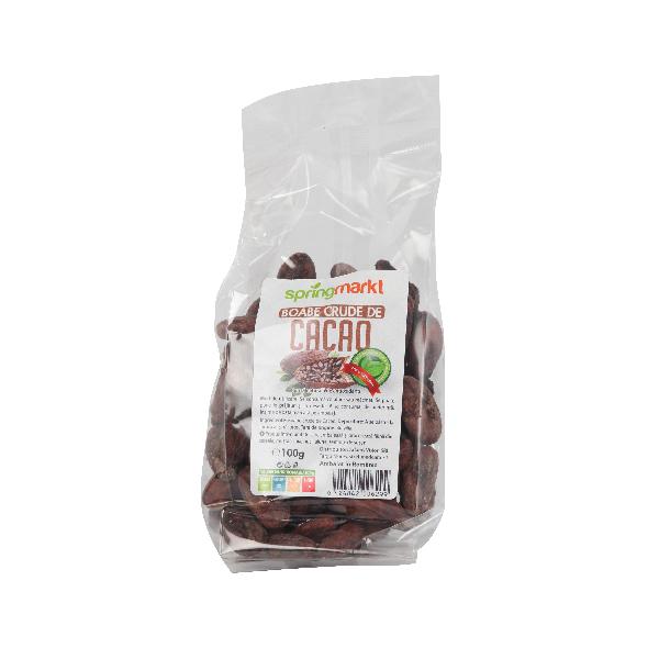 Boabe Crude de Cacao Springmarkt, 100g
