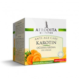 Crema contur ochi - cosmetica afrodita karotin eye cream 15 ml