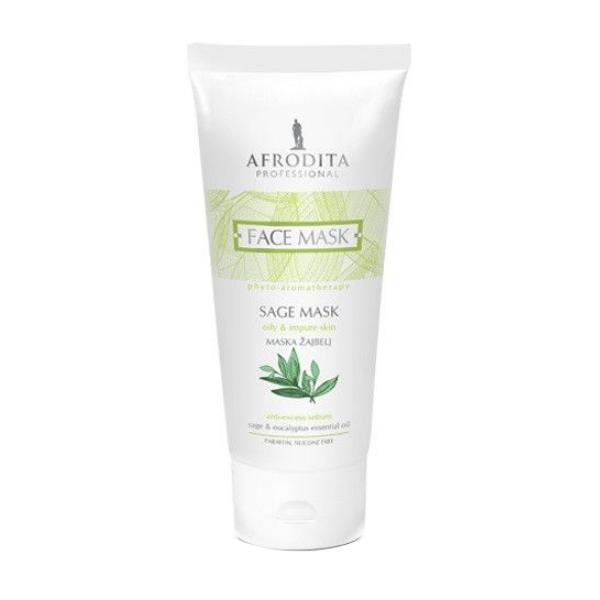 Masca cu Salvie pentru Ten Gras - Cosmetic Afrodita Sage Mask, 200 ml