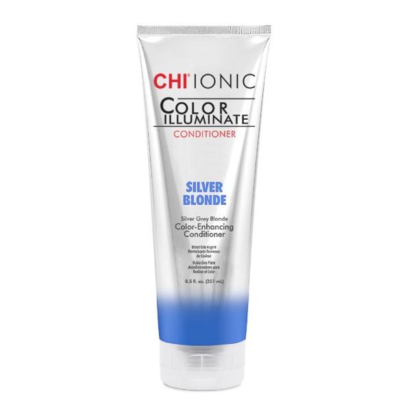 Balsam Nuantator Blond Argintiu - CHI Farouk Ionic Color Illuminate Conditioner Silver Blonde, 251ml