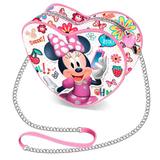 Geanta pentru fetite Disney Minnie Mouse,We Rock, Roz,11 cm