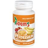 Potasiu (gluconat de potasiu) 99mg Adams Supplements, 90 tablete
