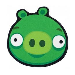 Papuci de interior cu model Angry Birds, Verde, marime 27