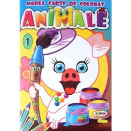 Marea carte de colorat: animale vol.1, editura dorinta